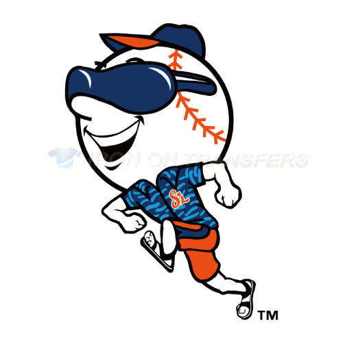 St Lucie Mets Iron-on Stickers (Heat Transfers)NO.7921